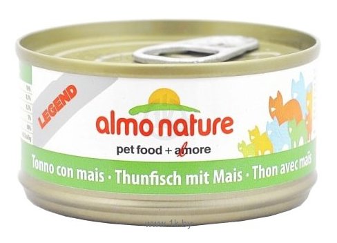 Фотографии Almo Nature Legend Adult Cat Tuna and Corn (0.07 кг) 12 шт.
