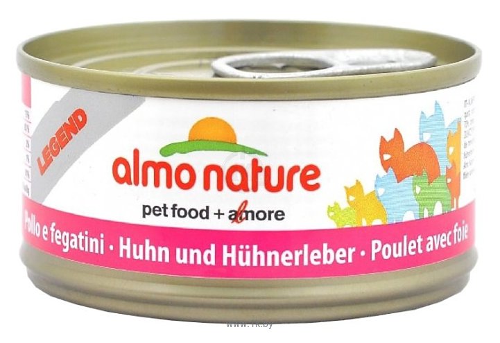 Фотографии Almo Nature Legend Adult Cat Chicken and Liver (0.07 кг) 12 шт.