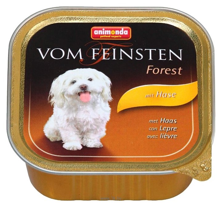 Фотографии Animonda Vom Feinsten Forest для собак с зайчатиной (0.15 кг) 22 шт.