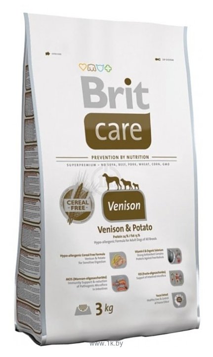 Фотографии Brit (3 кг) Care Sensitive Venison & Potato