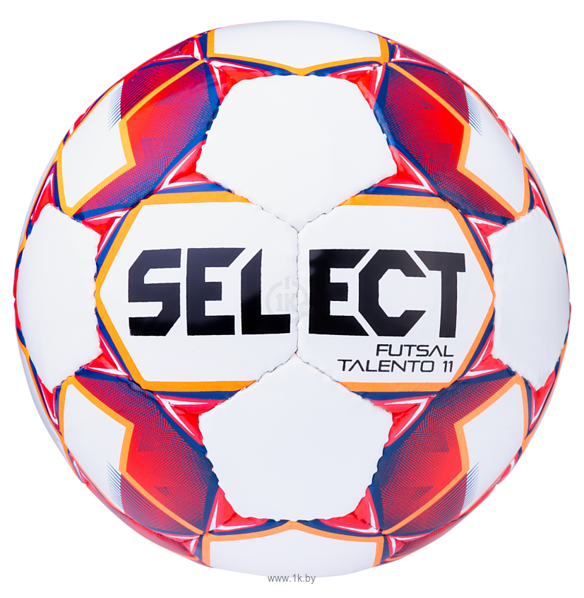 Фотографии Select Futsal Talento 11 (3 размер, белый/красный/оранжевый)