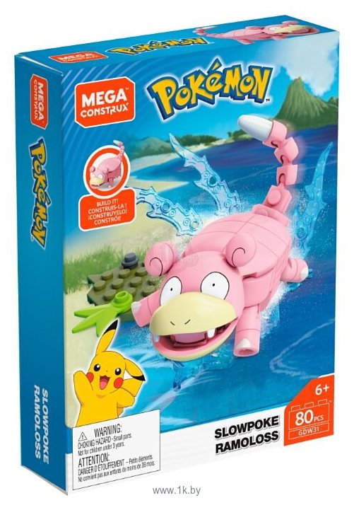 Фотографии Mega Construx Pokemon GDW31 Слоупок