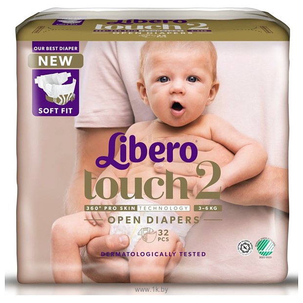 Фотографии Libero Touch 2 Mini (3-6 кг) 32 шт