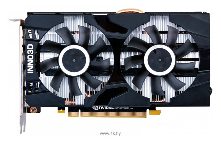 Фотографии INNO3D GeForce GTX 1650 D6 TWIN X2 OC 4GB (N16502-04D6X-1177VA25)