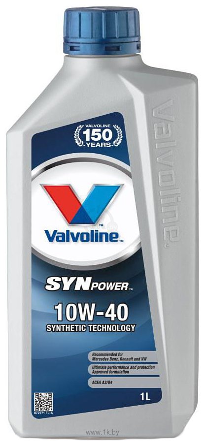 Фотографии Valvoline SynPower 10W-40 1л