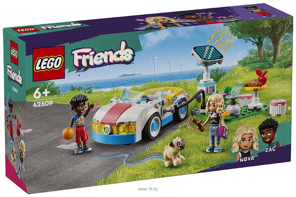 Фотографии LEGO Friends 42609 Электромобиль и зарядное устройство 