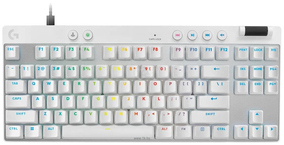 Фотографии Logitech G Pro X TKL Rapid Analog 920-013243 white (без кириллицы)