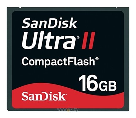 Фотографии Sandisk 16GB CompactFlash Ultra II