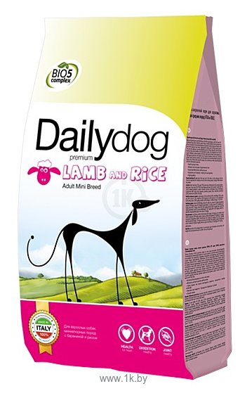 Фотографии Dailydog (12 кг) Adult Mini Breed lamb and rice