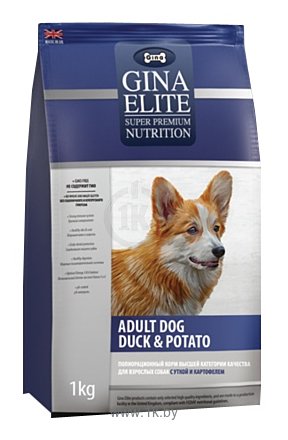 Фотографии Gina Elite (8 кг) Adult Dog Duck & Potato