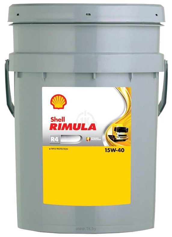 Фотографии Shell Rimula R4 X 15W-40 20л