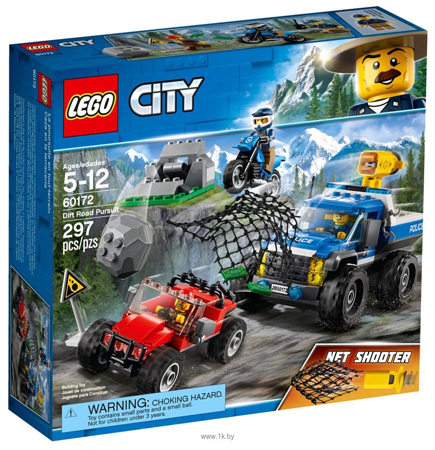 Фотографии LEGO City 60172 Погоня по грунтовой дороге