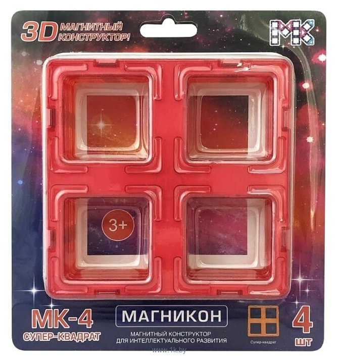 Фотографии Магникон Набор элементов МК-4-СК Супер-квадрат