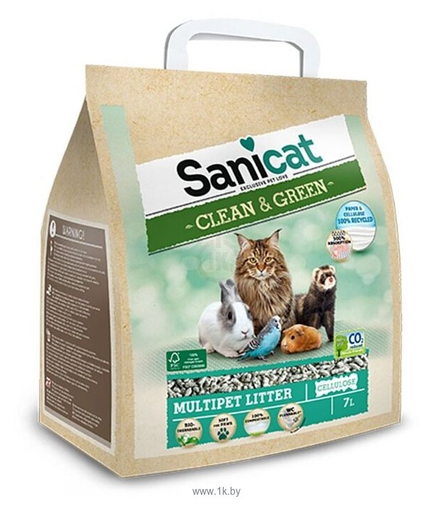 Фотографии Sanicat Clean and Green Cellulose 7л