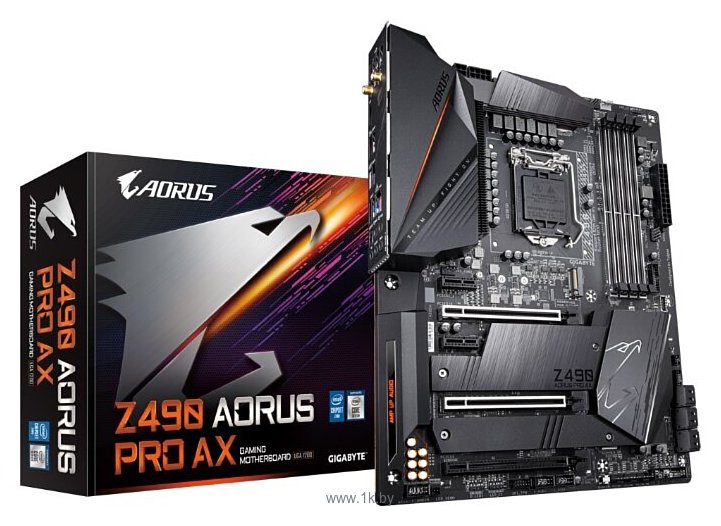 Фотографии GIGABYTE Z490 AORUS PRO AX