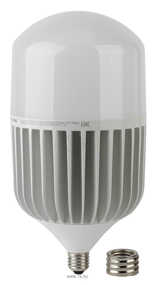 Фотографии ЭРА LED Power T160 E27/E40 100 Вт 4000 К