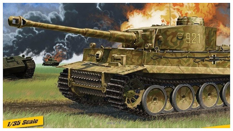 Фотографии Academy Танк German Tiger-I Ver. Early Operation Citadel 1/35 13509