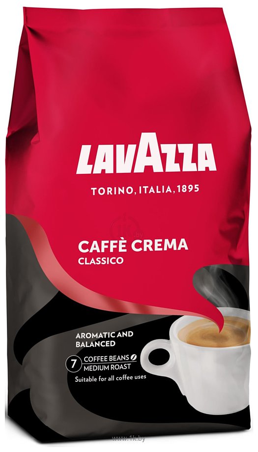 Фотографии Lavazza Caffe Crema Classico в зернах 1000 г