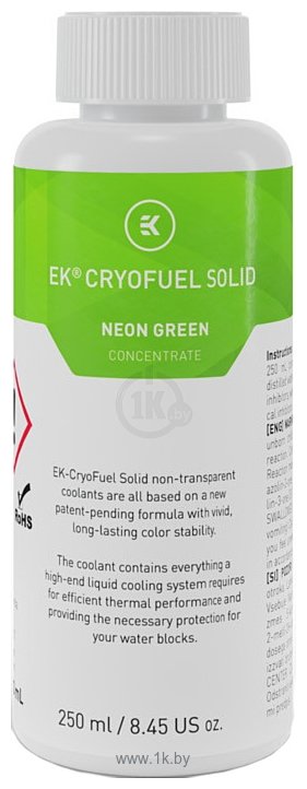 Фотографии EKWB EK-CryoFuel Solid Neon Green (250 мл)