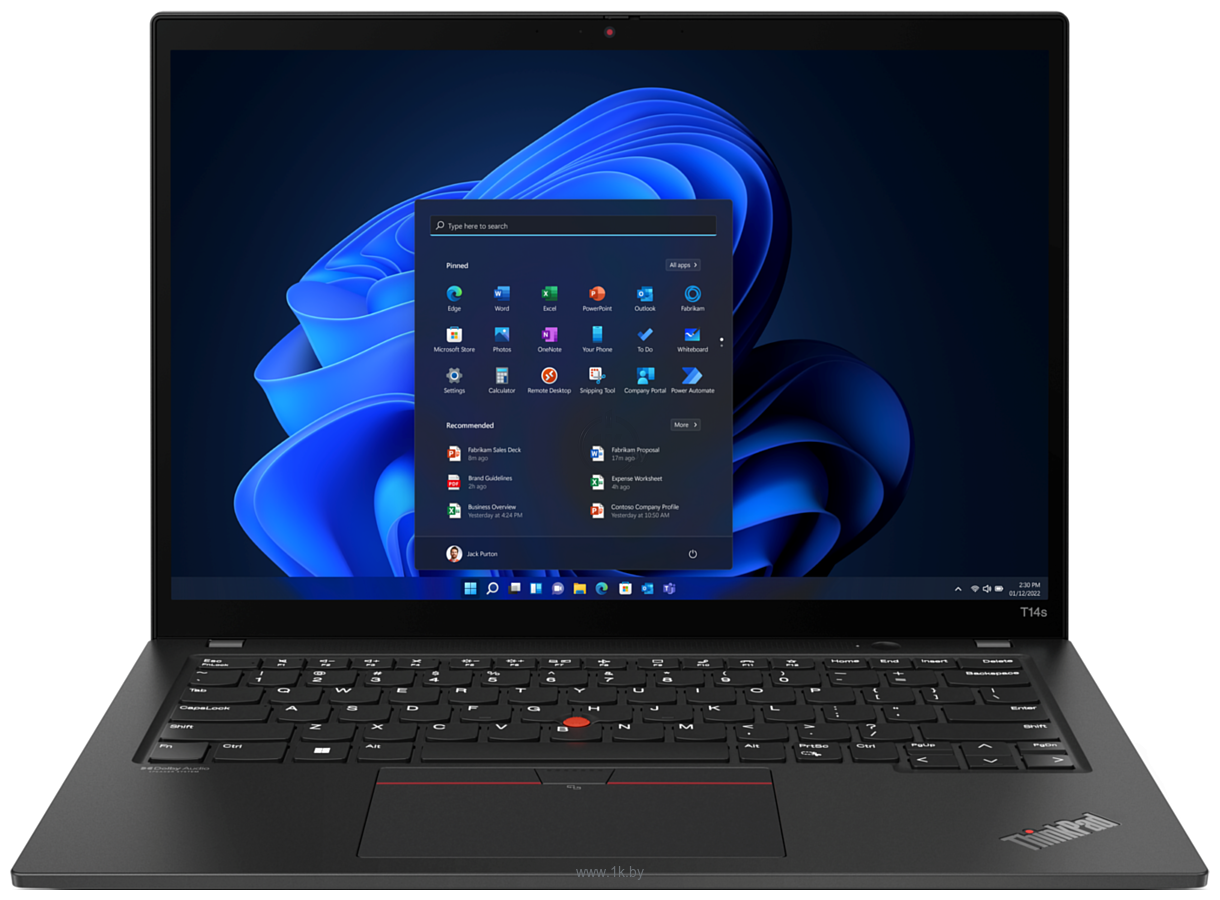 Фотографии Lenovo ThinkPad T14s Gen 3 Intel (21BR001DRT)