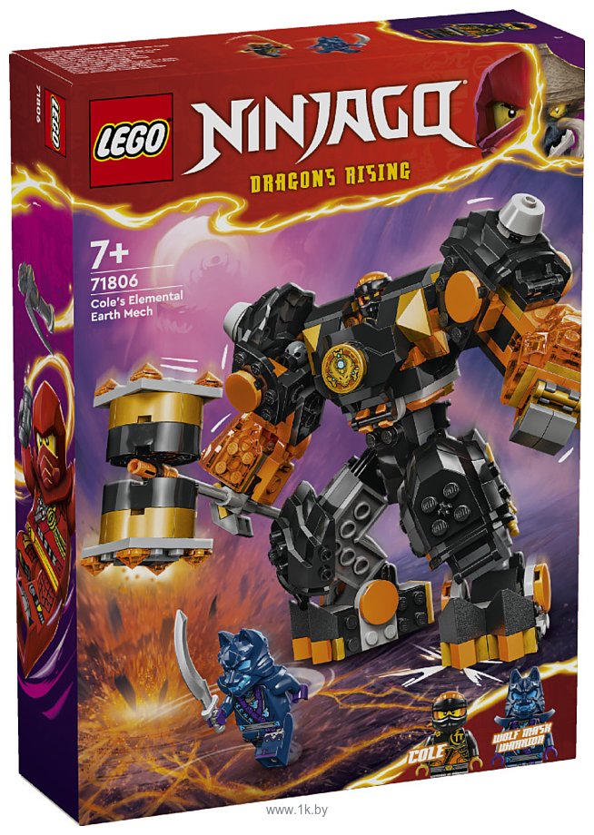 Фотографии LEGO Ninjago 71806 Стихийный робот земли Коула