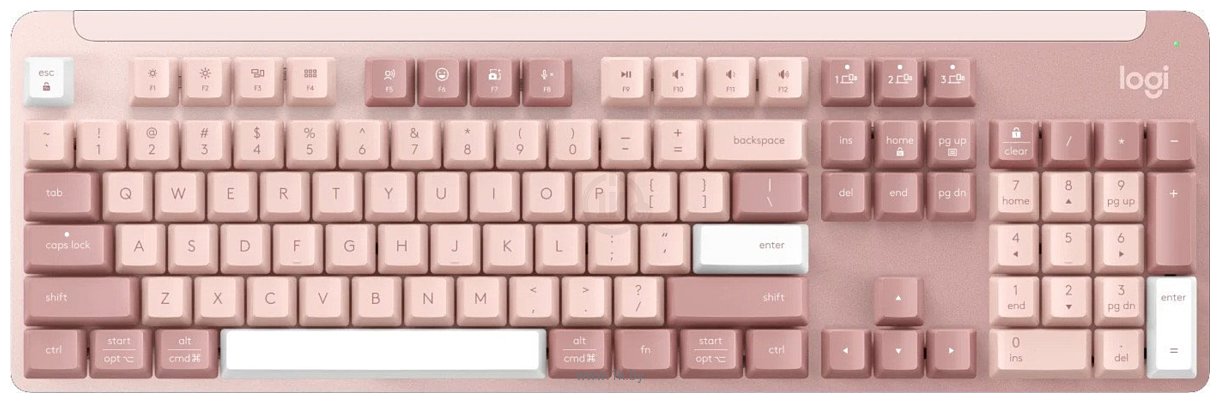 Фотографии Logitech Signature K865 920-011892 pink (без кириллицы)