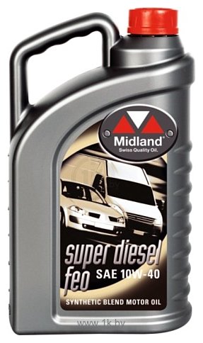 Фотографии Midland Super Diesel 10W-40 4л