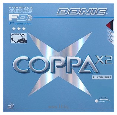 Фотографии Donic Coppa X2 Platin Soft (max, красный)