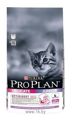 Фотографии Purina Pro Plan Junior Kitten Delicate with Turkey (3 кг)