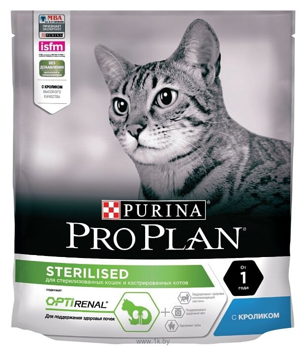 Фотографии Purina Pro Plan Sterilised feline with Rabbit dry (0.4 кг)