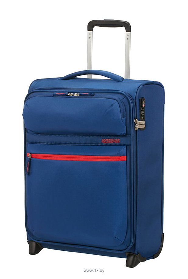 Фотографии American Tourister Matchup Upright Neon Blue (2 колеса) 55 см