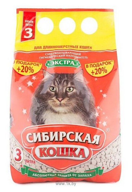 Фотографии Сибирская кошка экстра для длинношостых 3л