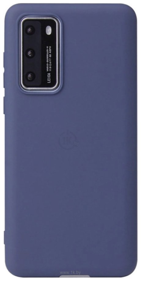 Фотографии Case Matte для Huawei P40 (синий)