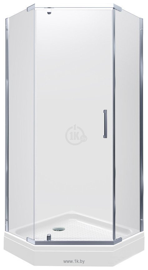 Фотографии Triton Дека-Блэк 90x90 (хром, с поддоном)