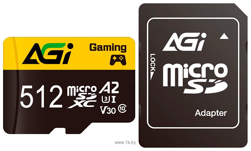 Фотографии AGI TF138 Supreme microSDXC 512GB AGI512GGSTF138 (с адаптером)