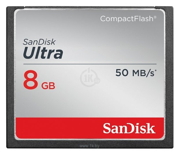 Фотографии Sandisk CompactFlash Ultra 50MB/s 8GB