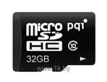 Фотографии PQI microSDHC 32Gb Class 10 + SD adapter
