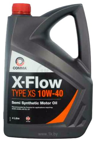 Фотографии Comma X-Flow Type XS 10W-40 4л