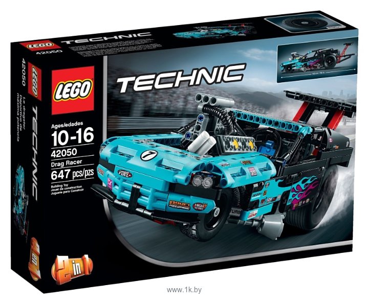 Фотографии LEGO Technic 42050 Гоночный драгстер
