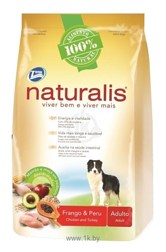 Фотографии Naturalis Total Alimentos Adult Dogs Turkey and Chicken (2 кг)