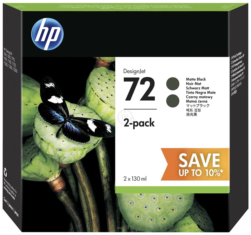 Фотографии HP 72 2-pack (P2V33A)