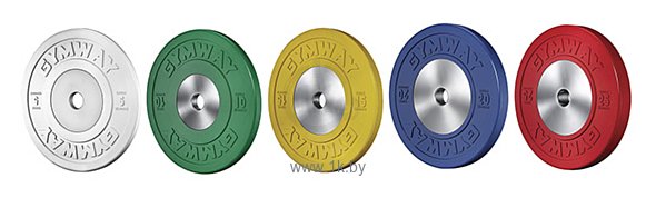 Фотографии Gym Way Olympic Bumper Plates Set