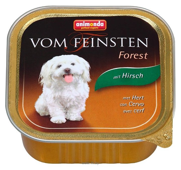 Фотографии Animonda Vom Feinsten Forest для собак с олениной (0.15 кг) 1 шт.