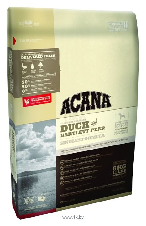 Фотографии Acana Duck & Bartlett Pear (6 кг)