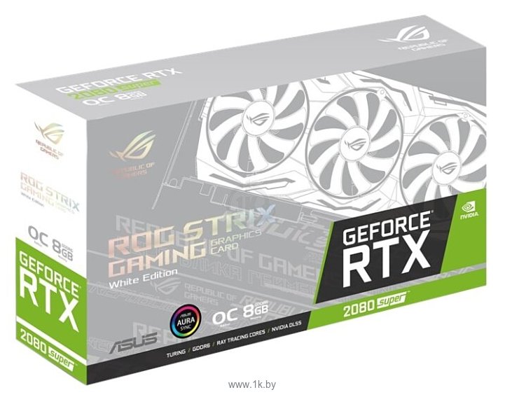 Фотографии ASUS ROG GeForce RTX 2080 SUPER 8192MB Strix Gaming OC White
