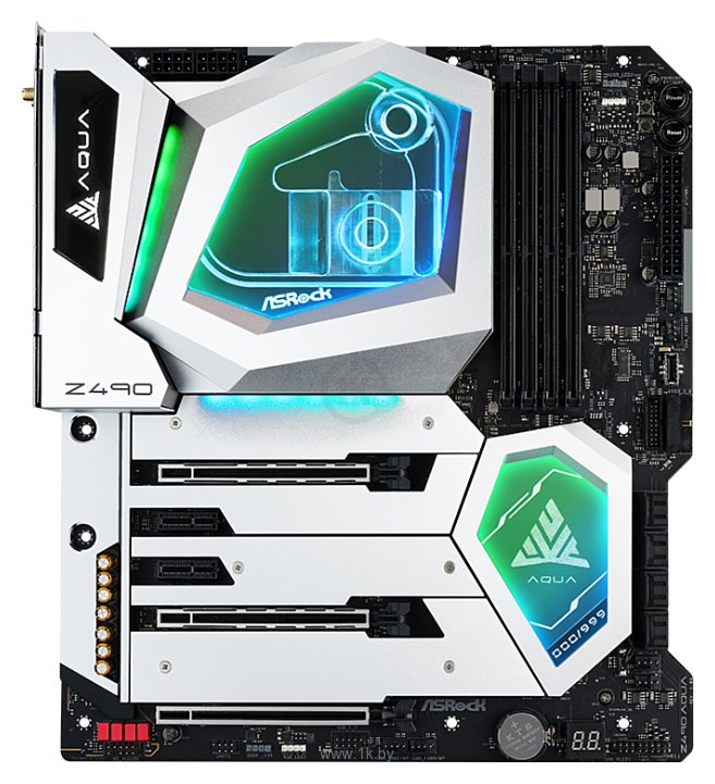 Фотографии ASRock Z490 AQUA