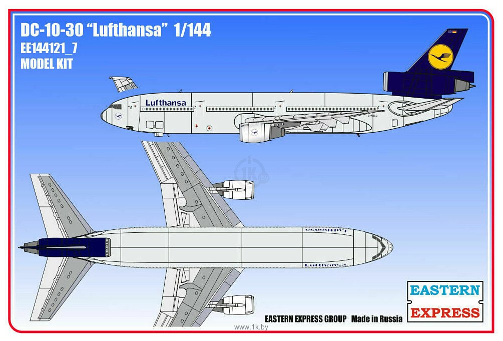 Фотографии Eastern Express Авиалайнер DC-10-30 Lufthansa EE144121-7