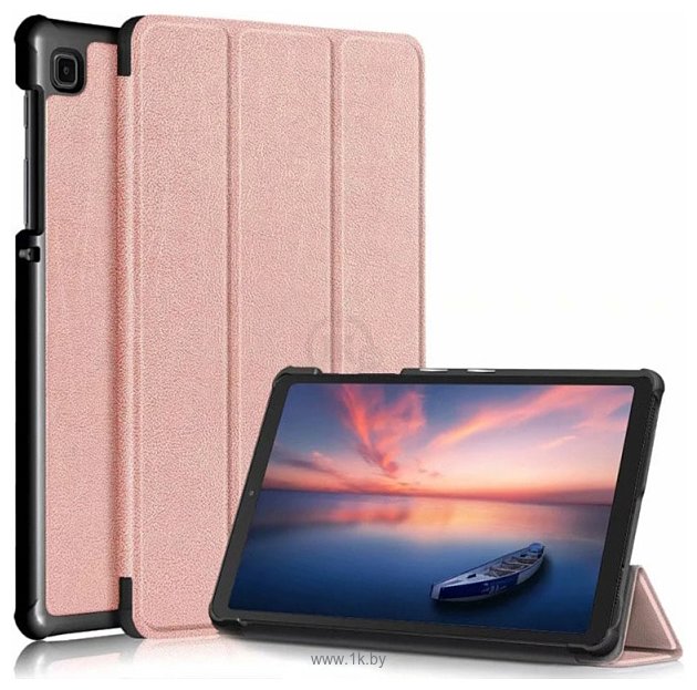 Фотографии JFK Smart Case для Samsung Galaxy Tab A7 Lite (розово-золотистый)