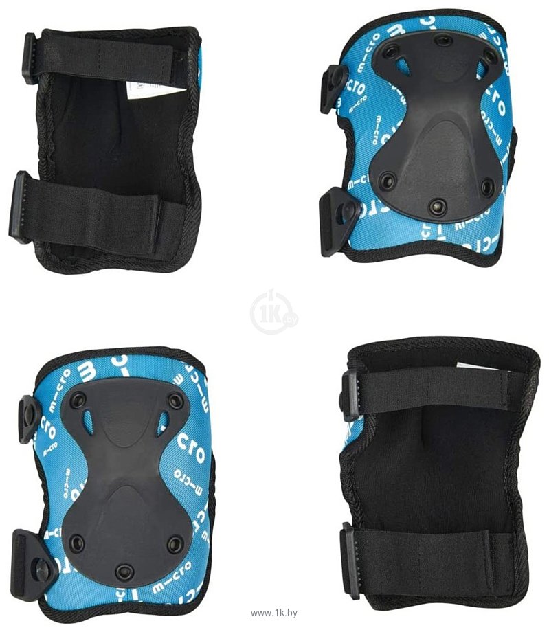 Фотографии Micro Knee and Elbow Pads Black AC8015 (голубой, S)