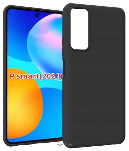 Фотографии Case Matte для Huawei P Smart 2021 (черный)